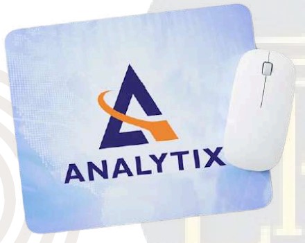 Smooth Surface Mouse Pad for Office Desk and Workstation Setup, Practical Computer Accessory for Daily Laptop and Desktop Use, Promotional Branding and Corporate Gifting